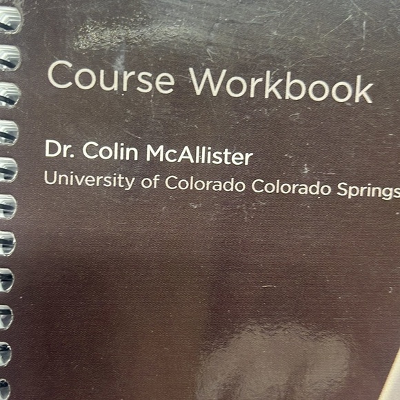 The Great Courses Guitar Workbook, BY DR COLON McALLISTER: - Picture 7 of 7